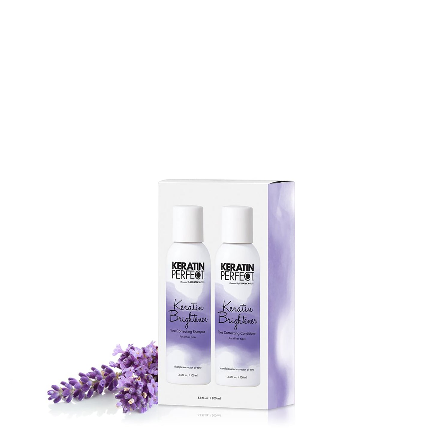 Keratin Brightener Tone Correcting Conditioner - Travel Duo - Conditioner