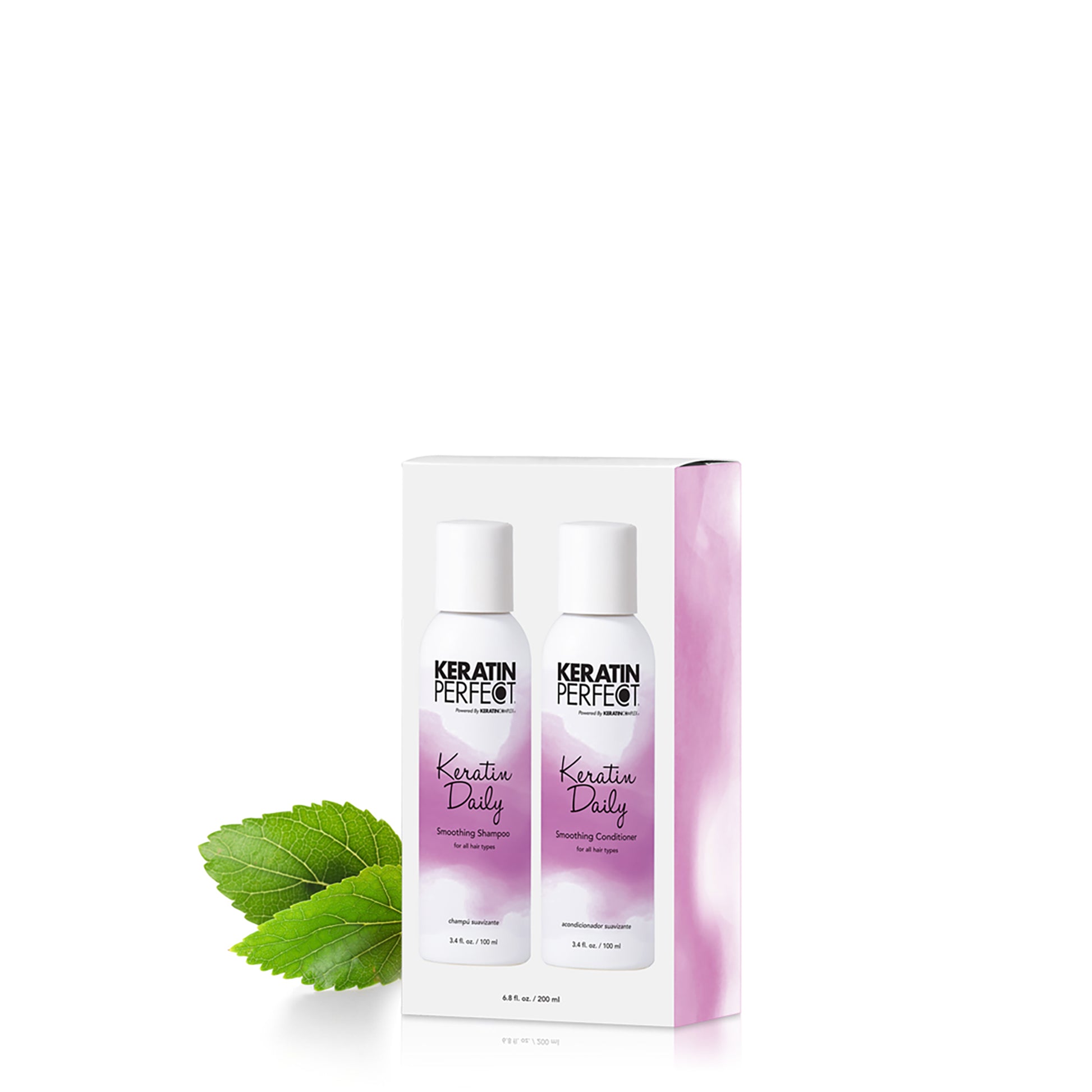 Keratin Daily Smoothing Shampoo - Travel Duo - Shampoo