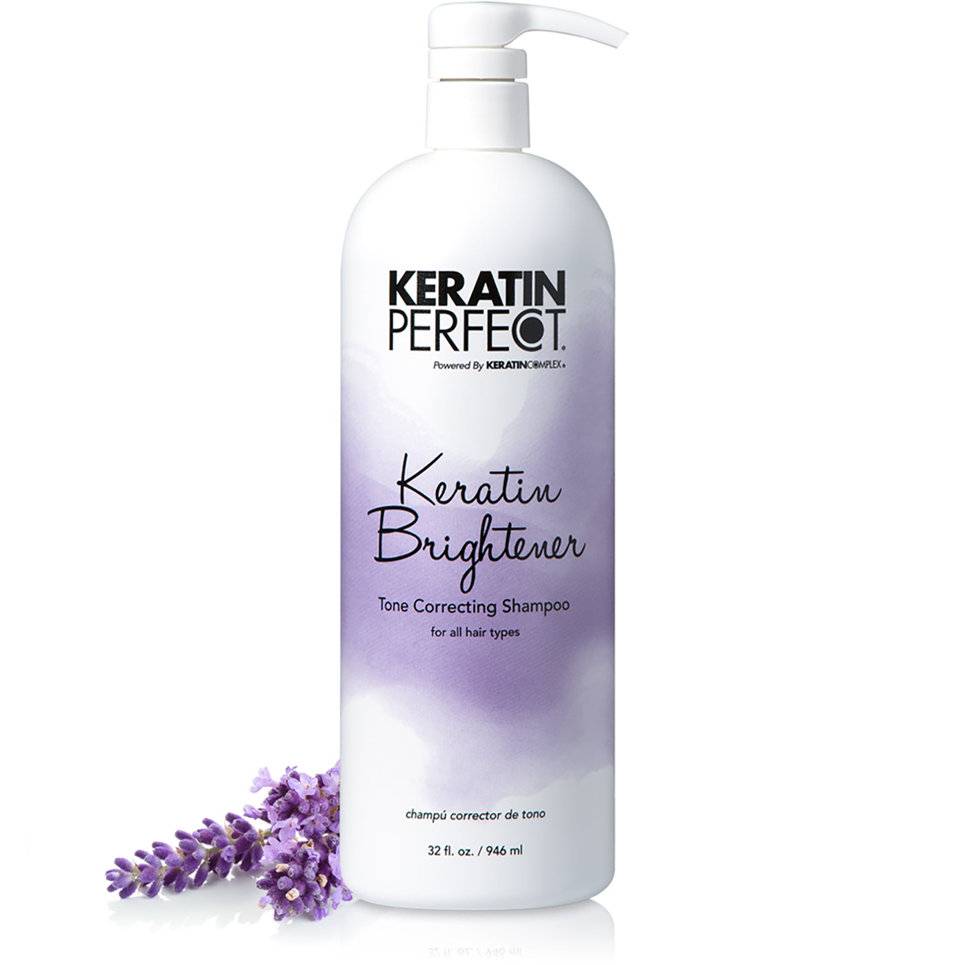 Keratin Brightener Tone Correcting Shampoo - 32 oz - Shampoo