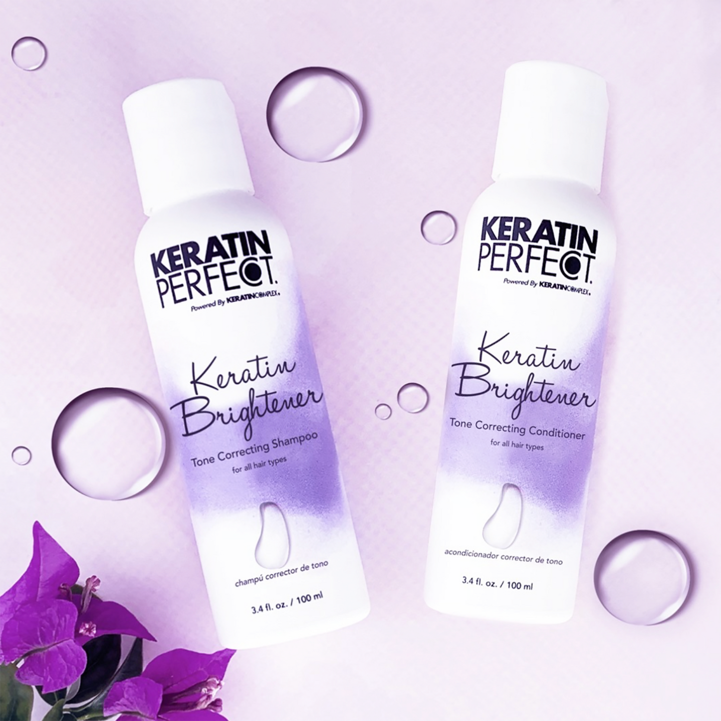 Keratin Brightener Travel Duo - 6.8 oz - Travel Duo