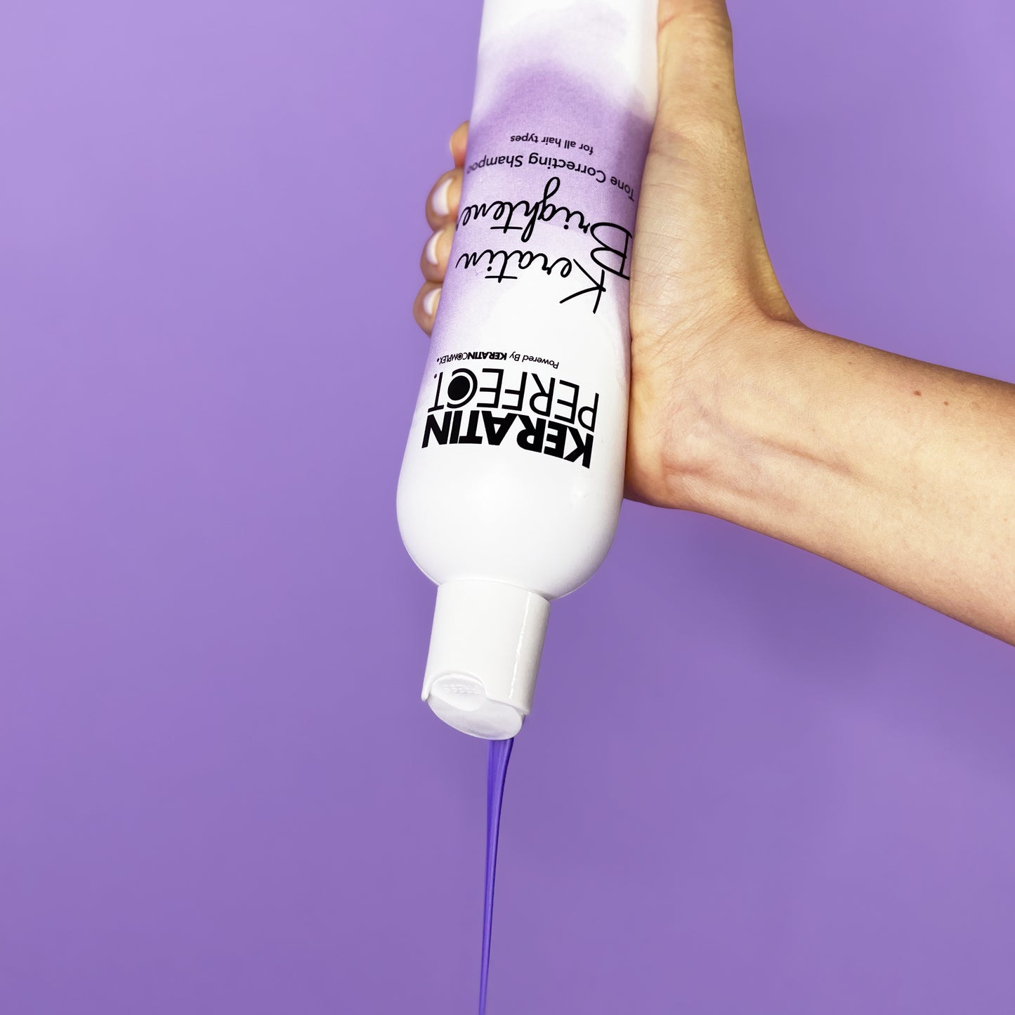 Keratin Brightener Tone Correcting Shampoo - Shampoo